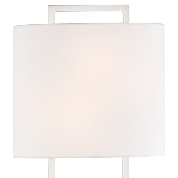 Crystorama FRE-422-PN Two Light Wall Sconce, Polished Nickel