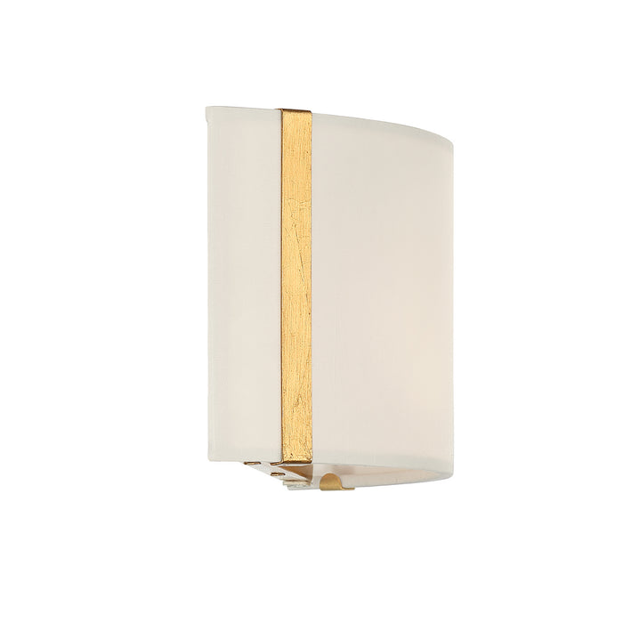 Crystorama FUL-902-GA Two Light Wall Sconce, Antique Gold