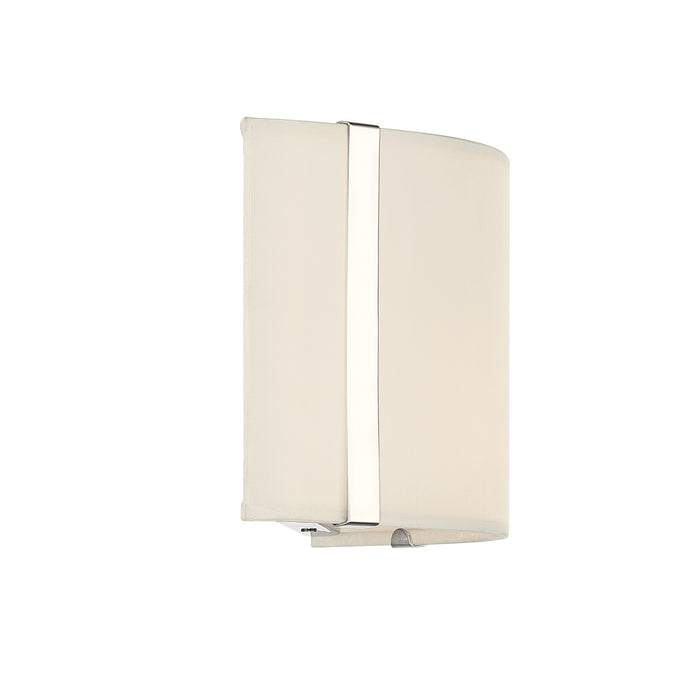 Crystorama FUL-902-PN Two Light Wall Sconce, Polished Nickel