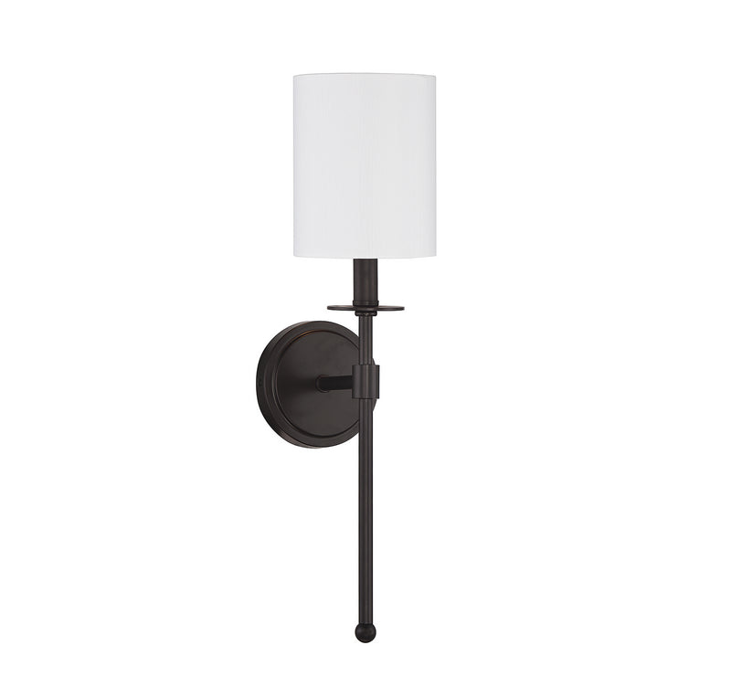 Meridian M90057ORB One Light Wall Sconce, Oil Rubbed Bronze