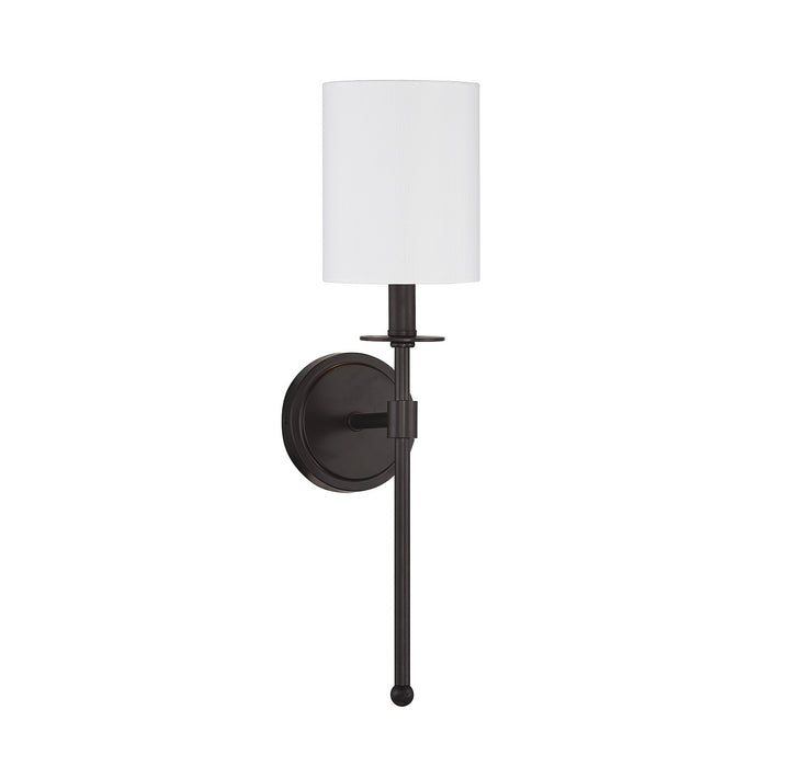 Meridian M90057ORB One Light Wall Sconce, Oil Rubbed Bronze