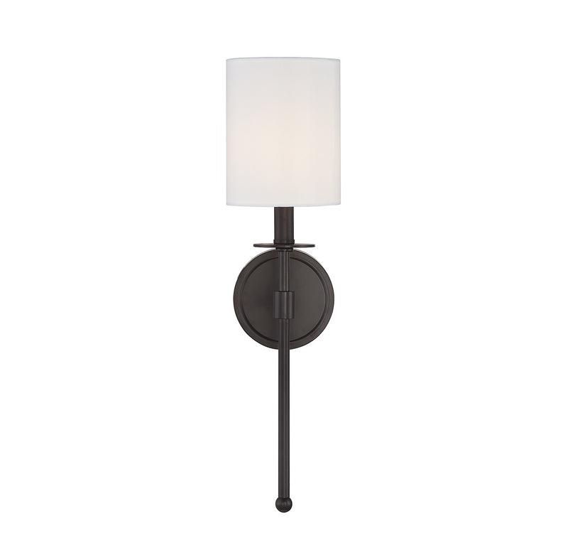 Meridian M90057ORB One Light Wall Sconce, Oil Rubbed Bronze