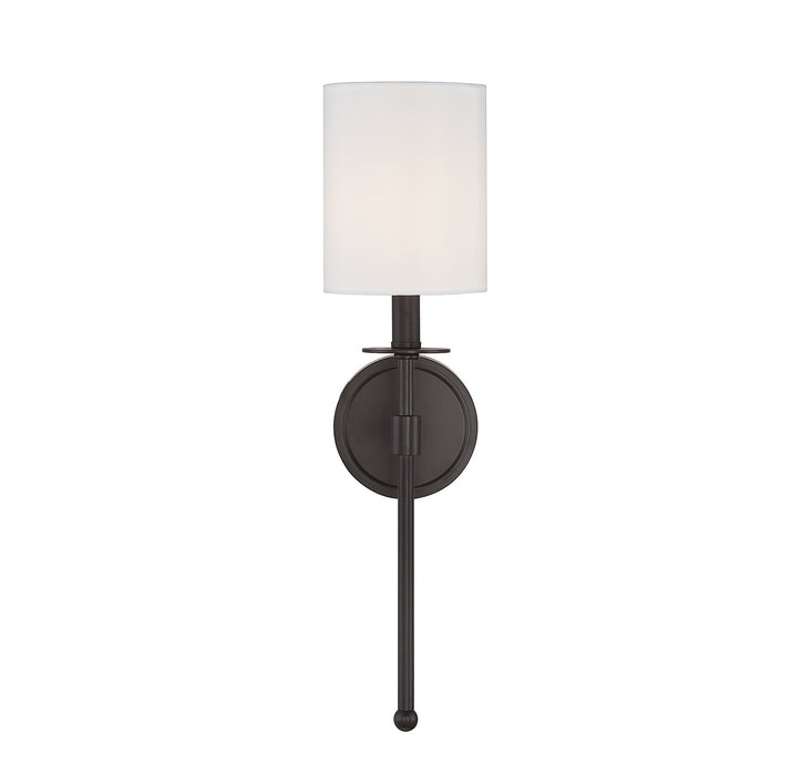 Meridian M90057ORB One Light Wall Sconce, Oil Rubbed Bronze