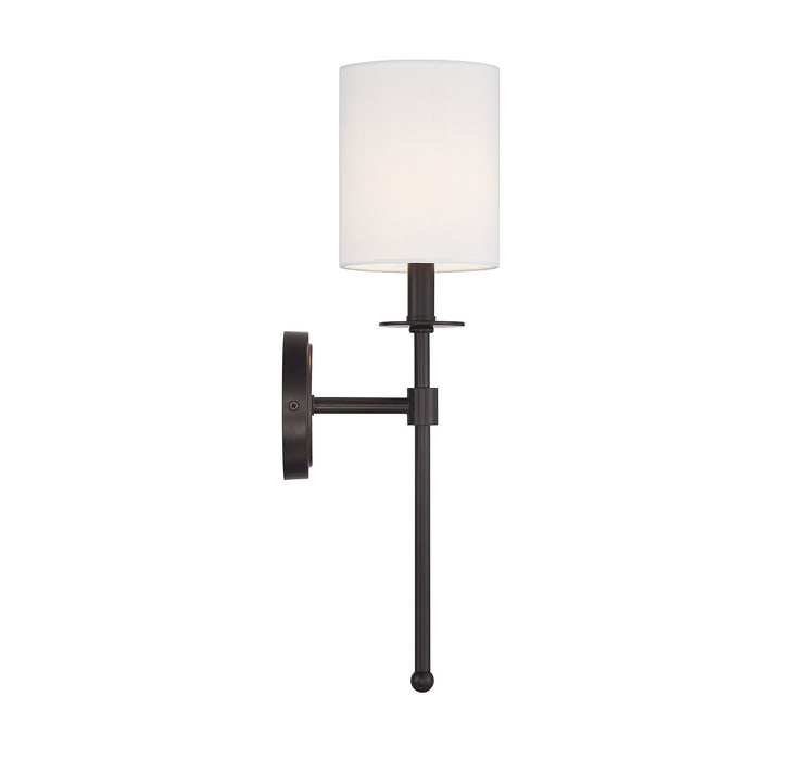 Meridian M90057ORB One Light Wall Sconce, Oil Rubbed Bronze