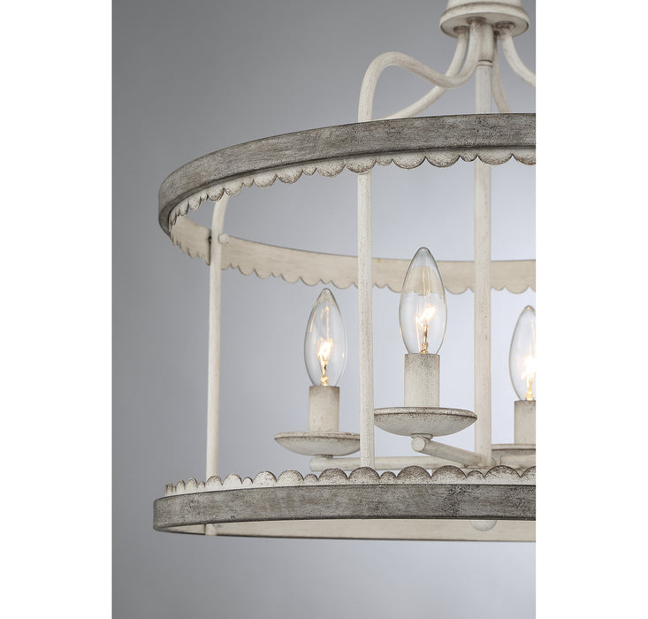 Meridian M70110SIL Four Light Pendant, Silo