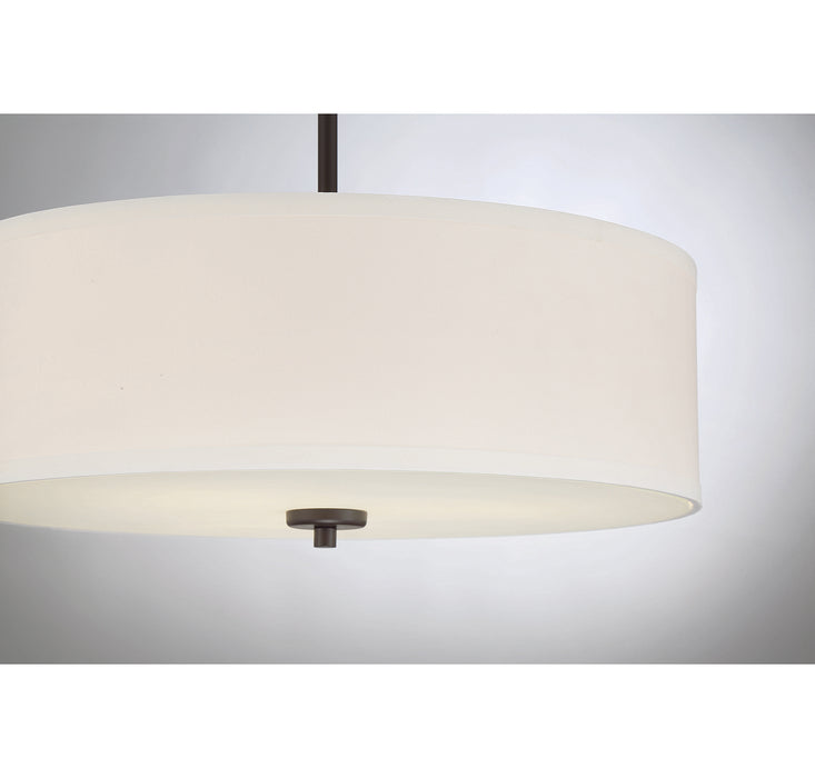 Meridian M70109ORB Three Light Pendant, Oil Rubbed Bronze