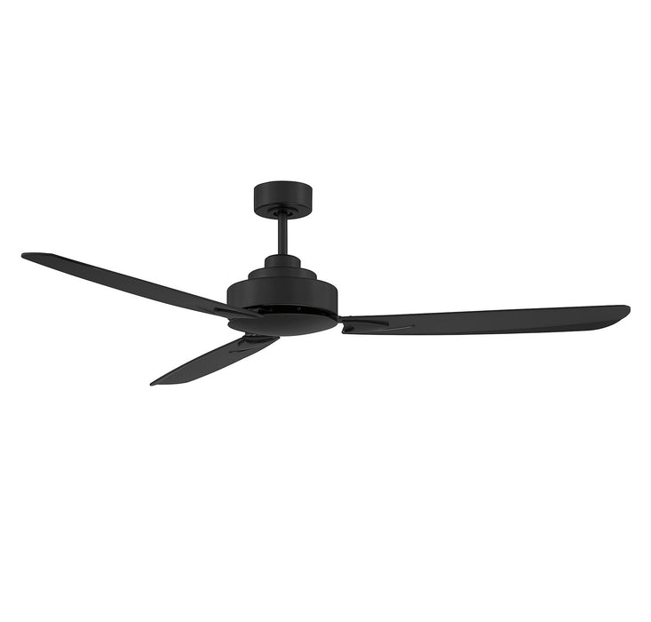 Meridian M2010MBK 58" Ceiling Fan, Matte Black