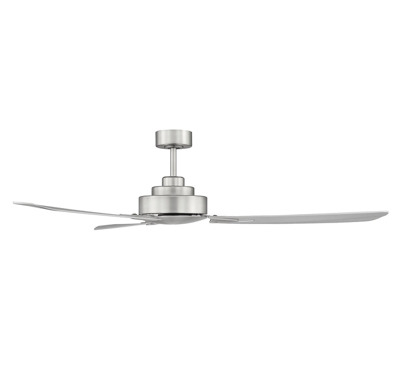 Meridian M2010BN 58" Ceiling Fan, Brushed Nickel