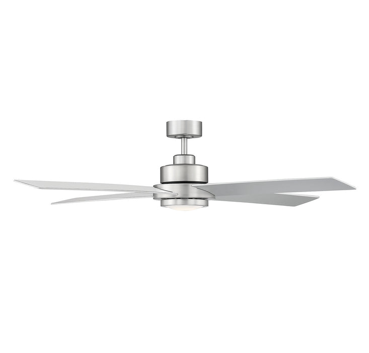Meridian M2011BNRV 56" Ceiling Fan, Brushed Nickel