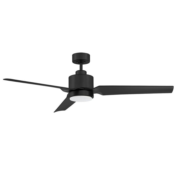 Meridian M2012MBK 52" Ceiling Fan, Matte Black