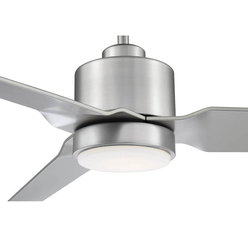 Meridian M2012BN 52" Ceiling Fan, Brushed Nickel