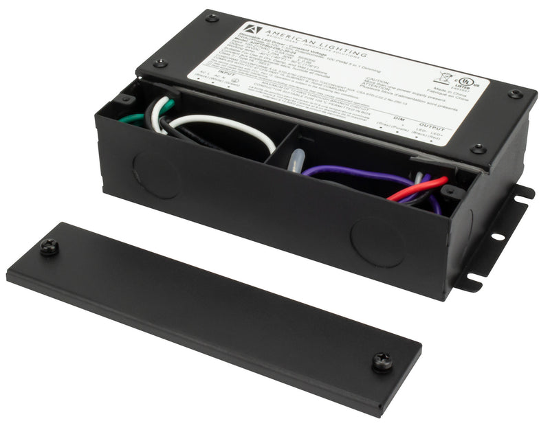 American Lighting ADPTPRO-DRJ-30-24 Constant Voltage Driver w/Junction, Black