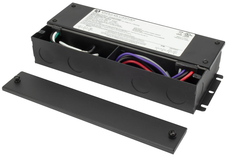 American Lighting ADPTPRO-DRJ-96-24 Constant Voltage Driver w/Junction, Black