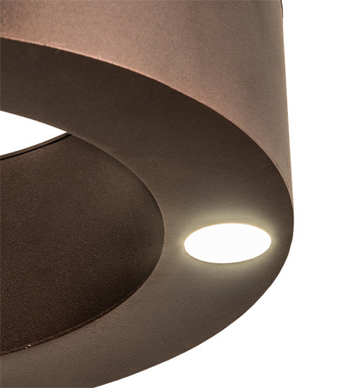 Meyda Tiffany 225470 Four Light Pendant, Mahogany Bronze