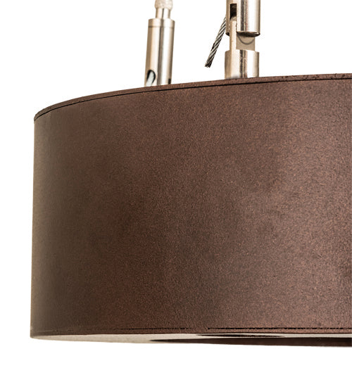 Meyda Tiffany 225470 Four Light Pendant, Mahogany Bronze