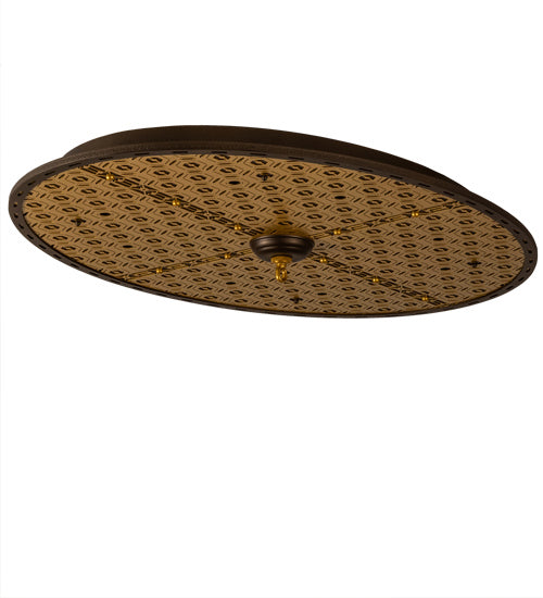 Meyda Tiffany 231107 LED Ceiling Medallion, Tyler Bronze/Goldtastic