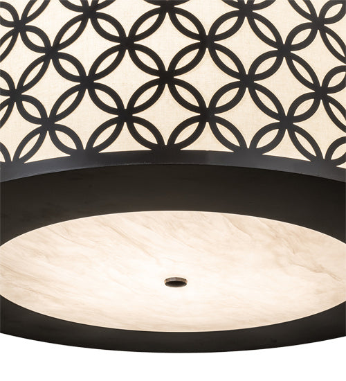 Meyda Tiffany 234348 Three Light Pendant, Oil Rubbed Bronze