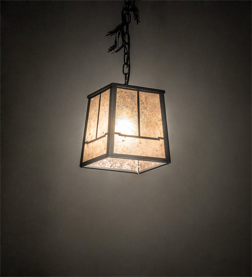 Meyda Tiffany 236273 One Light Pendant, Gunmetal Gray