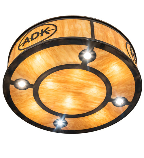 Meyda Tiffany 236547 LED Pendant, Light Burnished Antique Copper