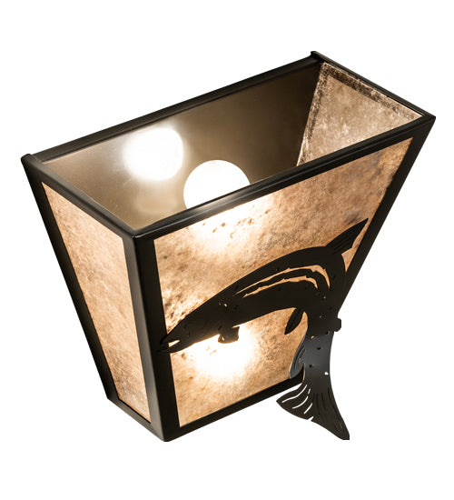 Meyda Tiffany 237164 Two Light Wall Sconce, Timeless Bronze