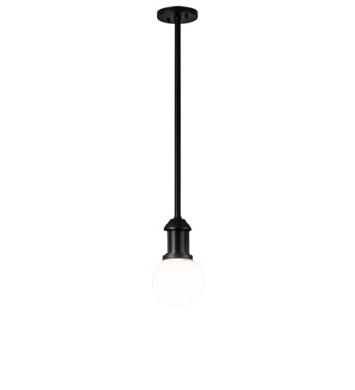 Meyda Tiffany 237243 One Light Mini Pendant, Textured Black