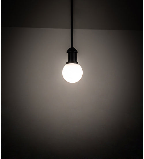 Meyda Tiffany 237243 One Light Mini Pendant, Textured Black