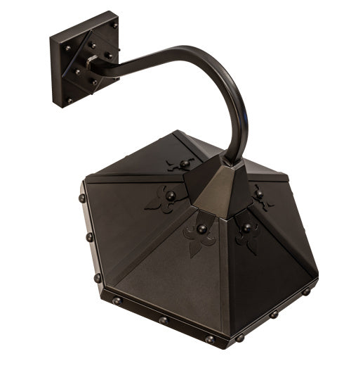 Meyda Tiffany 237493 One Light Wall Sconce, Oil Rubbed Bronze