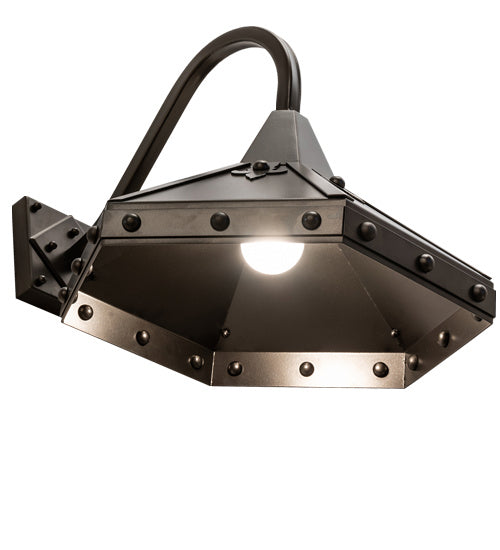 Meyda Tiffany 237493 One Light Wall Sconce, Oil Rubbed Bronze
