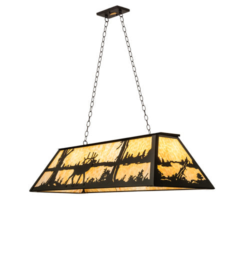 Meyda Tiffany 237973 Six Light Pendant, Timeless Bronze