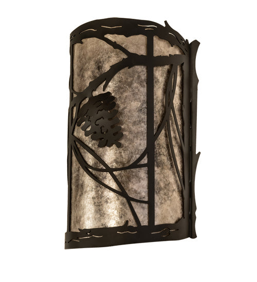 Meyda Tiffany 238002 Two Light Wall Sconce, Oil Rubbed Bronze