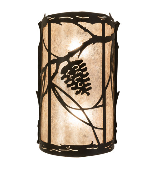 Meyda Tiffany 238002 Two Light Wall Sconce, Oil Rubbed Bronze