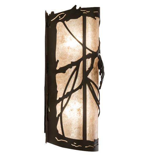 Meyda Tiffany 238002 Two Light Wall Sconce, Oil Rubbed Bronze