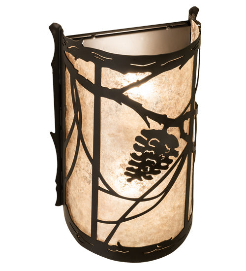Meyda Tiffany 238003 Two Light Wall Sconce, Oil Rubbed Bronze