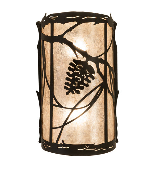 Meyda Tiffany 238003 Two Light Wall Sconce, Oil Rubbed Bronze