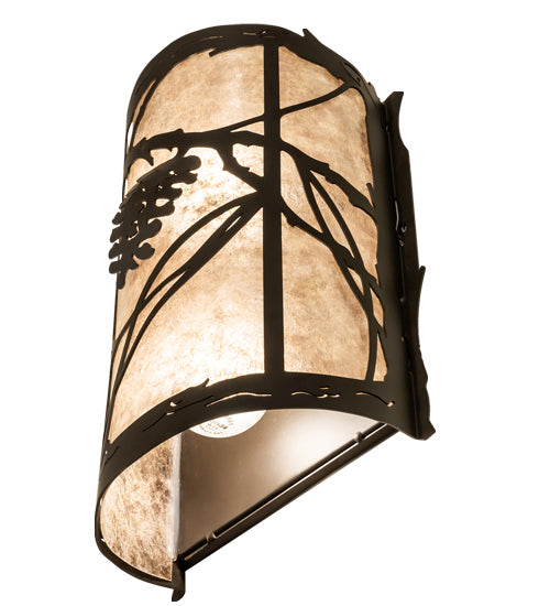 Meyda Tiffany 238003 Two Light Wall Sconce, Oil Rubbed Bronze