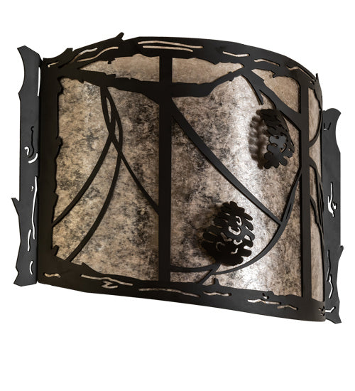 Meyda Tiffany 238004 Two Light Wall Sconce, Oil Rubbed Bronze