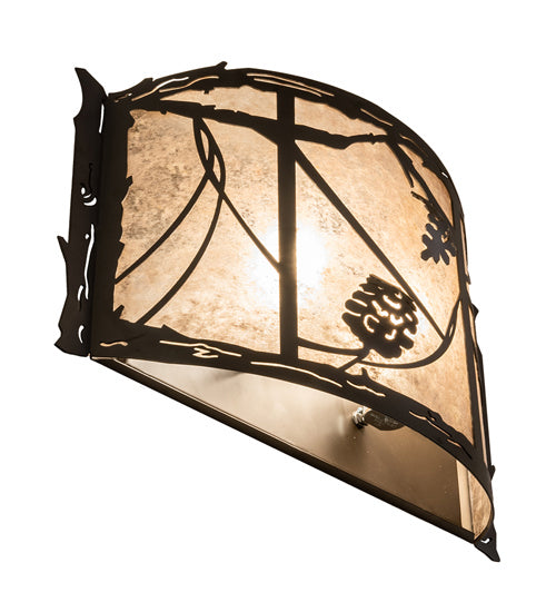 Meyda Tiffany 238004 Two Light Wall Sconce, Oil Rubbed Bronze