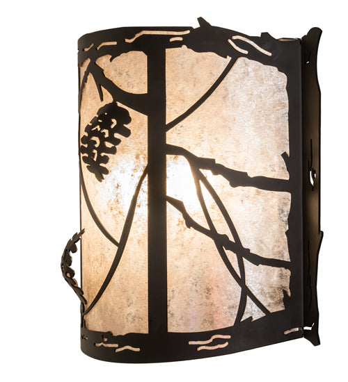 Meyda Tiffany 238004 Two Light Wall Sconce, Oil Rubbed Bronze