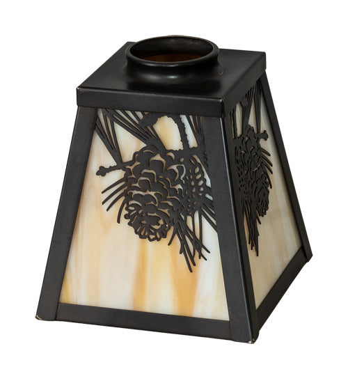 Meyda Tiffany 65047 Shade, Crafstman Brown