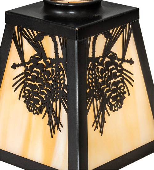 Meyda Tiffany 65047 Shade, Crafstman Brown