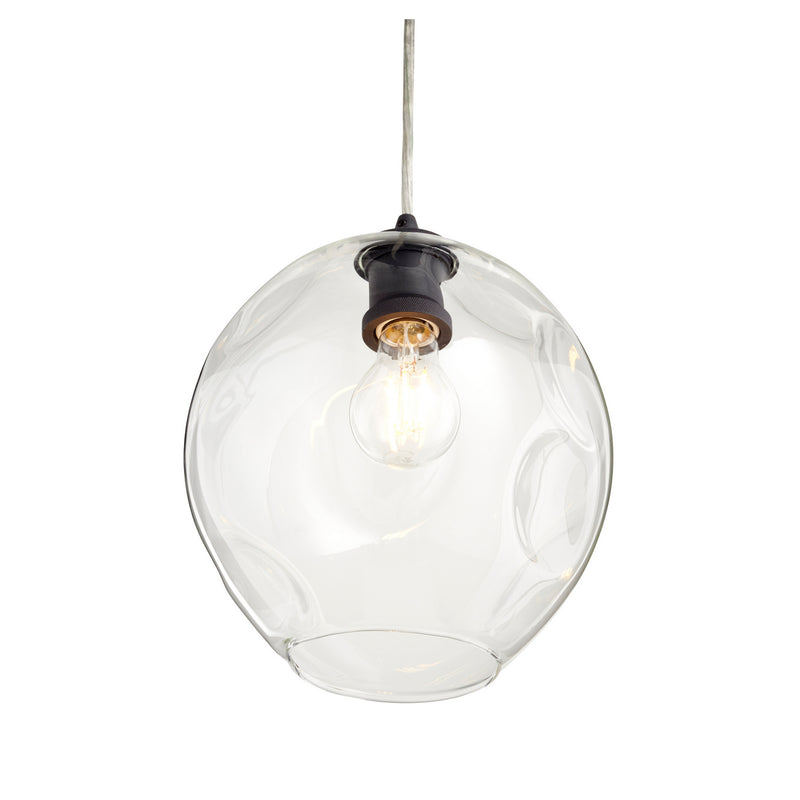 Quorum 61-69 One Light Pendant, Textured Black
