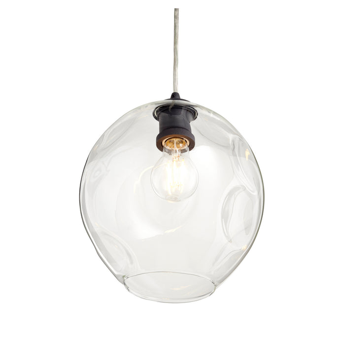 Quorum 61-69 One Light Pendant, Textured Black