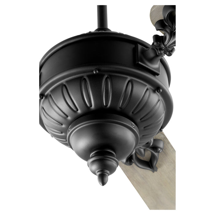 Quorum 27603-69 60" Ceiling Fan, Textured Black
