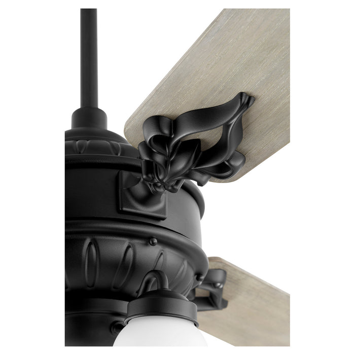 Quorum 27603-69 60" Ceiling Fan, Textured Black