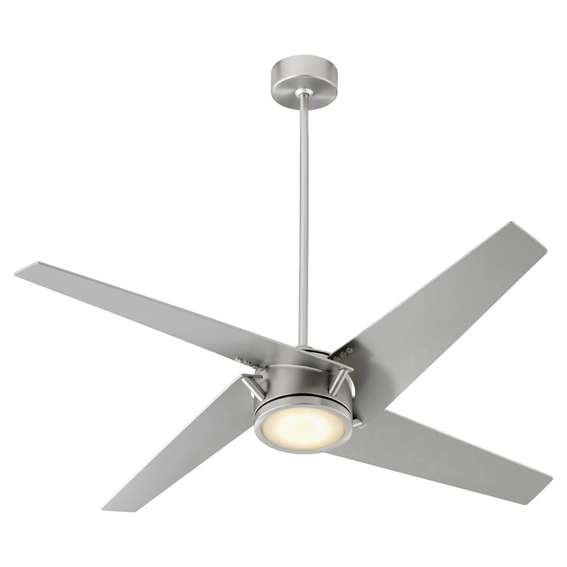 Quorum 26544-65 54" Ceiling Fan, Satin Nickel