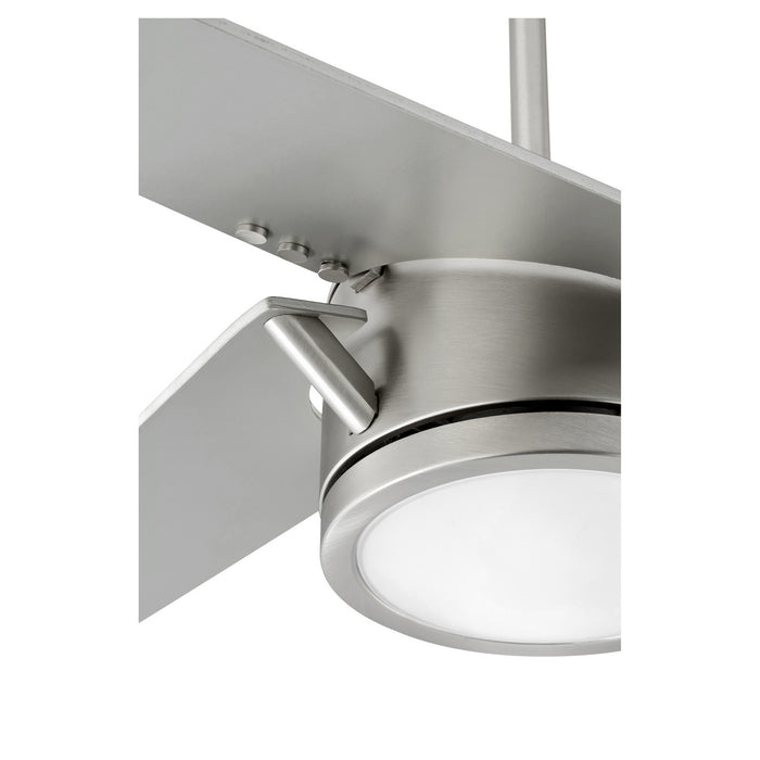 Quorum 26544-65 54" Ceiling Fan, Satin Nickel