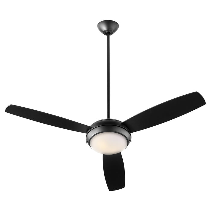 Quorum 20523-59 52" Ceiling Fan, Matte Black