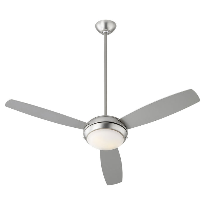 Quorum 20523-65 52" Ceiling Fan, Satin Nickel