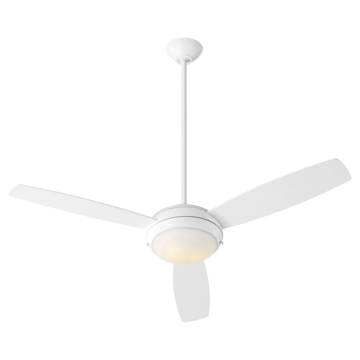 Quorum 20523-8 52" Ceiling Fan, Studio White