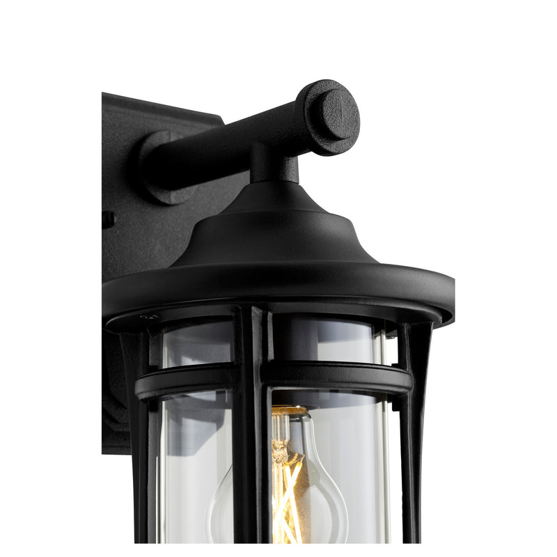 Quorum 718-12-69 One Light Outdoor Lantern, Textured Black